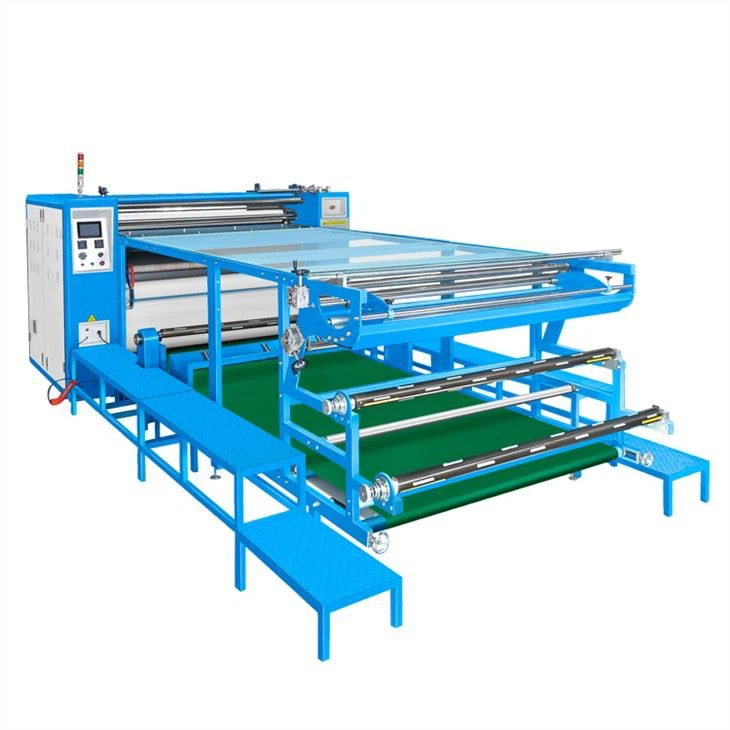 Roll To Roll Transfer Drum Roller Heat Press Stoffen Kalender Machine