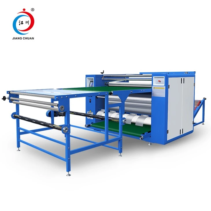 Jiangchuan Brand Grootformaat Olie Roller Warmte Persmachine