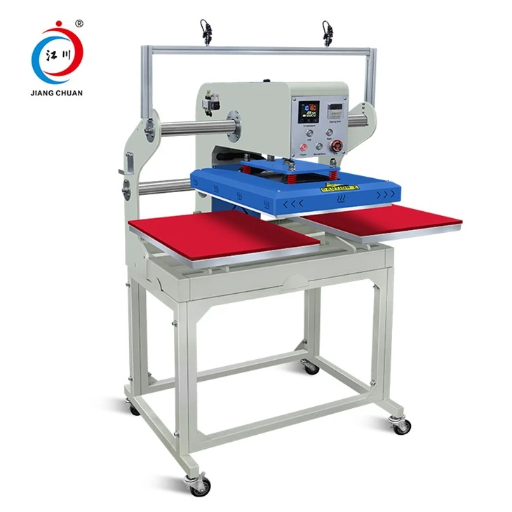 Pneumatische groot formaat glijdende warmteoverdrachtsdrukmachine voor T-shirt